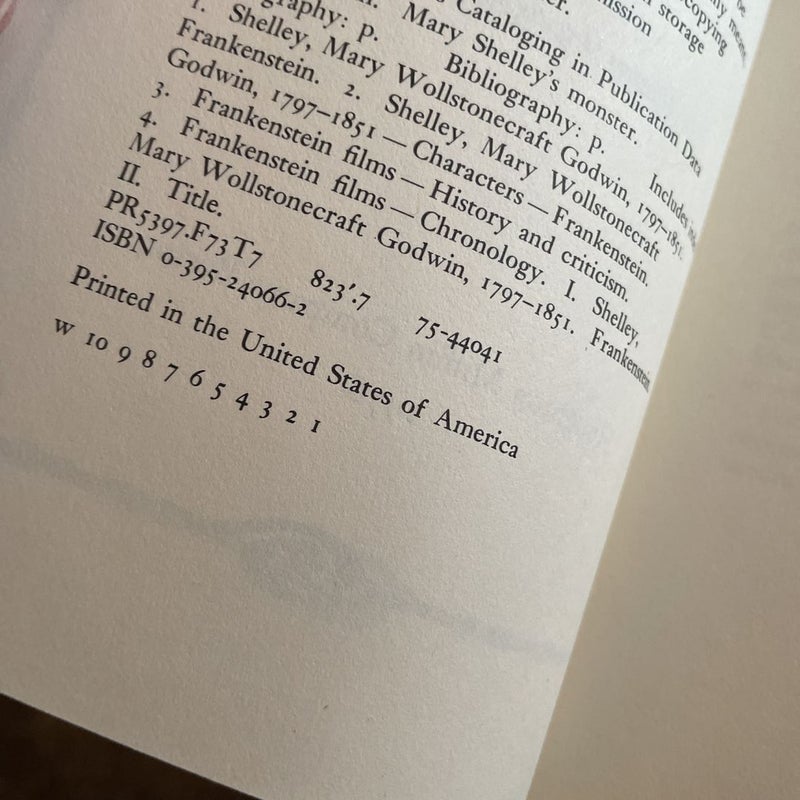 Mary Shelley's Monster