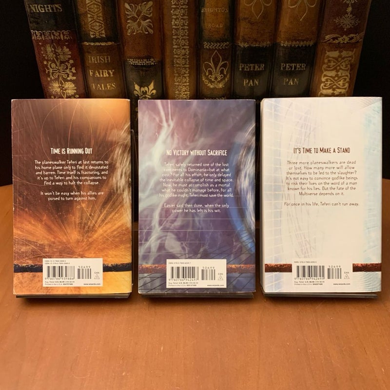 Magic The Gathering: Complete Time Spiral Cycle Trilogy Set: Time Spiral, Planar Chaos, Future Sight, All First Edition First Printing