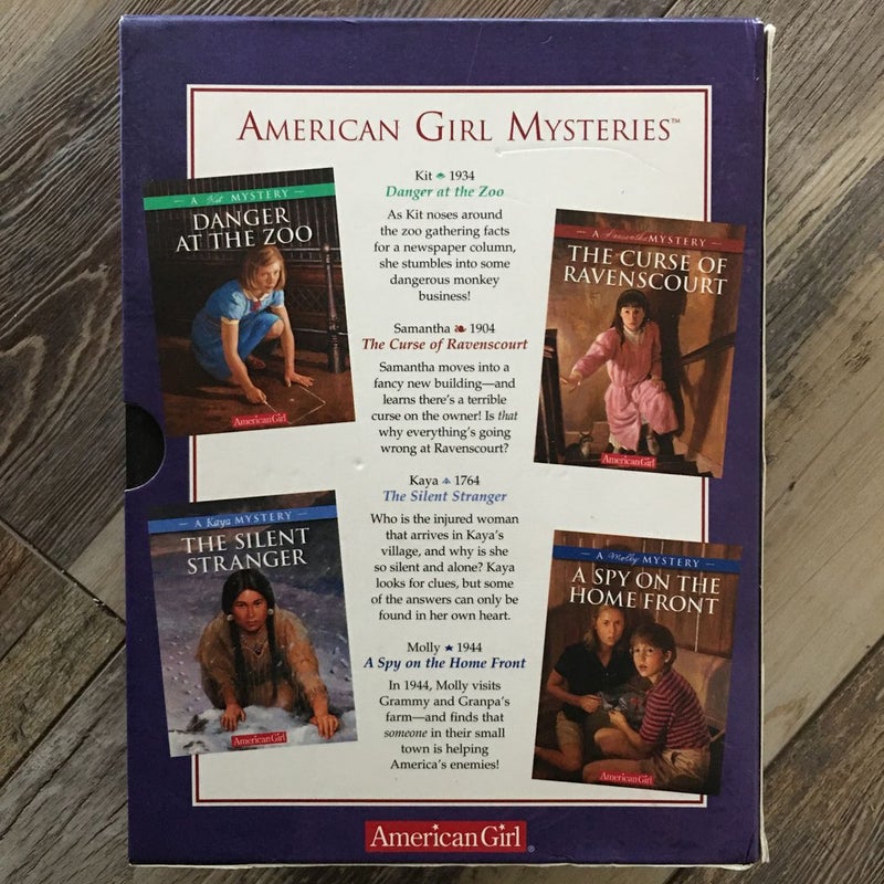 American Girl Mysteries — Featuring Kit, Samantha, Kaya, and Molly