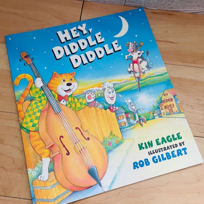 Nursery Rhyme Bundle-Lot of 3; Where Had My Little Dog Gone, Itsy Bitsy Spider, Hey Diddle Diddle