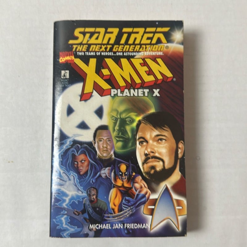 Star Trek The Next Generation X-Men Planet X 1998