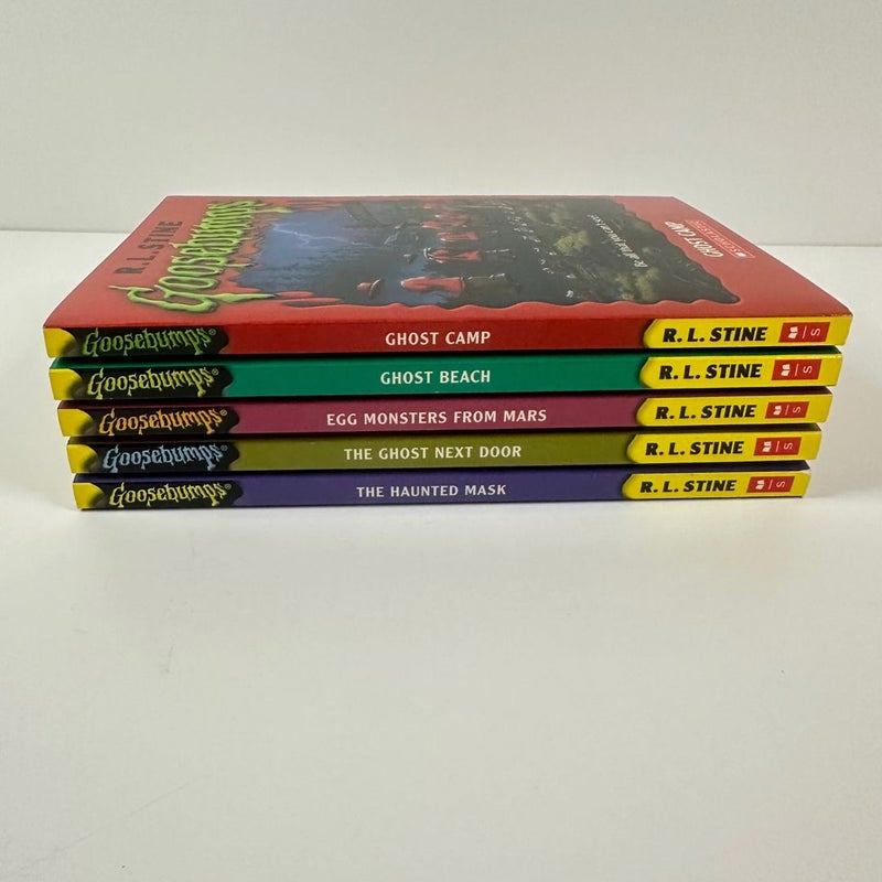 Goosebumps Book Bundle, 5 Books