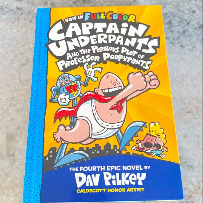 Captain Underpants and the Perilous Plot of Professor Poopypants