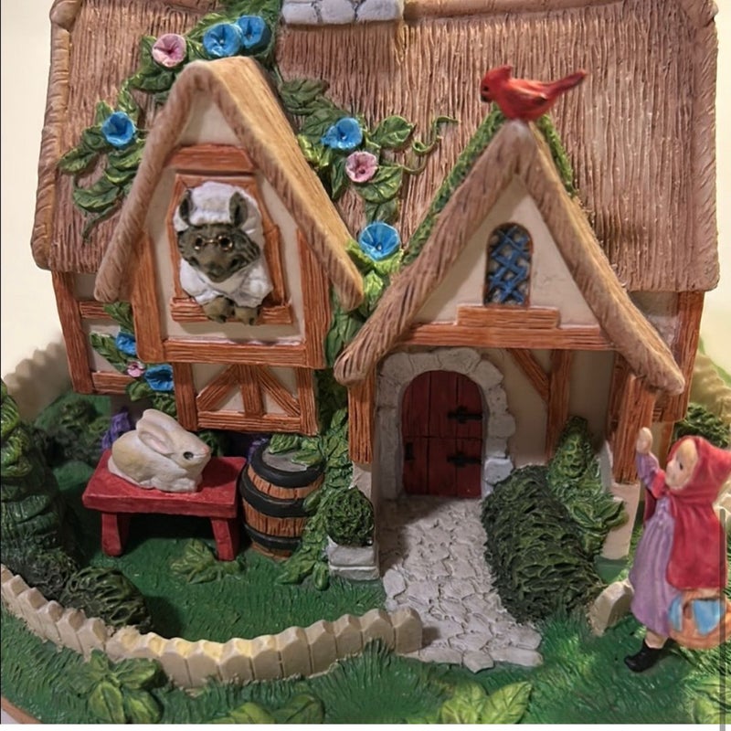 Red Riding Hood “Grandmother’s Cottage” Bookshelf Decor