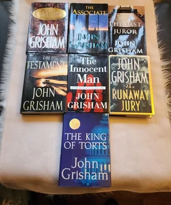 John Grisham - Lot of 7 Books