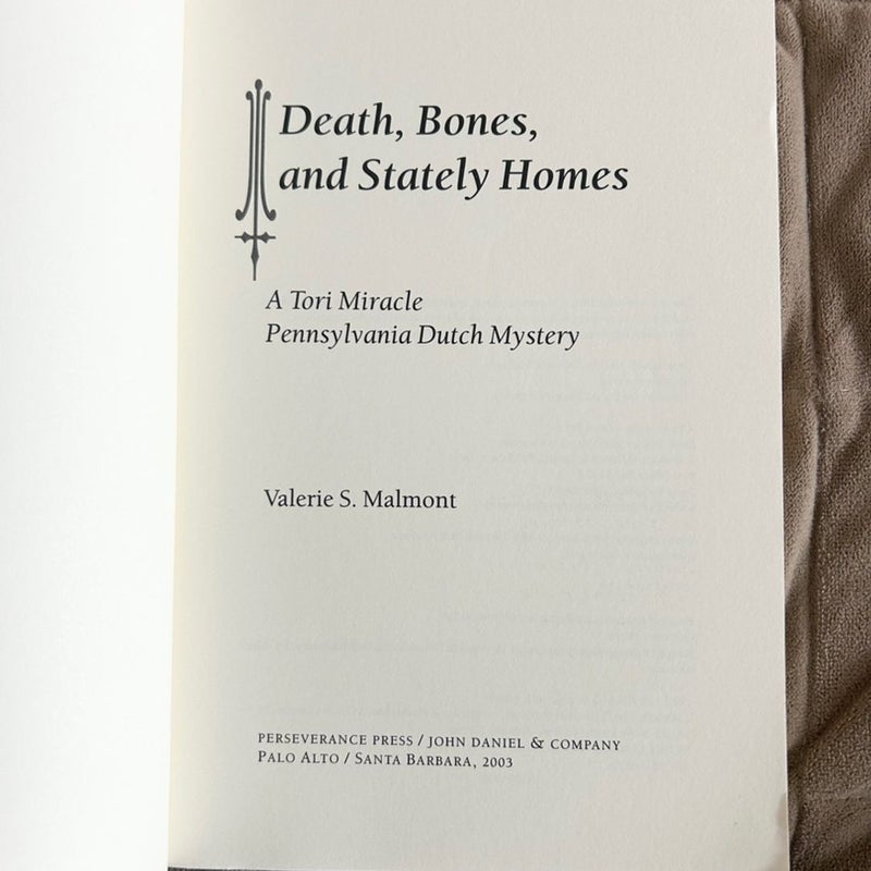 Death, Bones, and Stately Homes