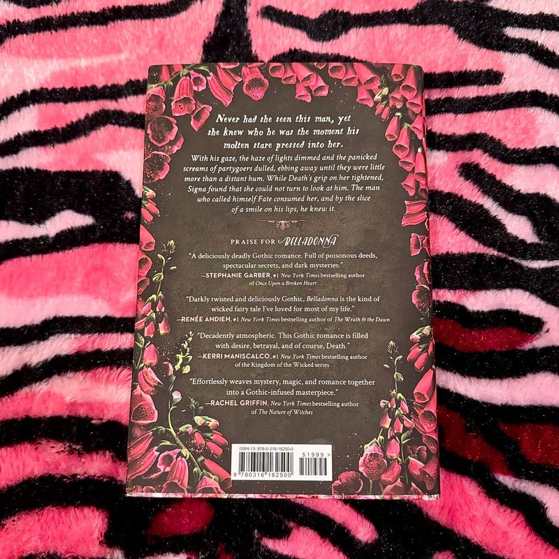 **ON HOLD** Foxglove *OOP First Edition* WHITE Hidden Special Cover with pink end pages