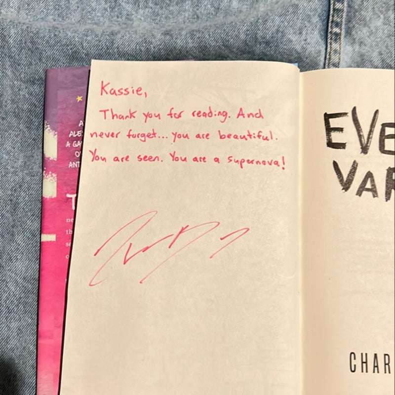 Every Variable of Us (signed & personalized to Kassie) 