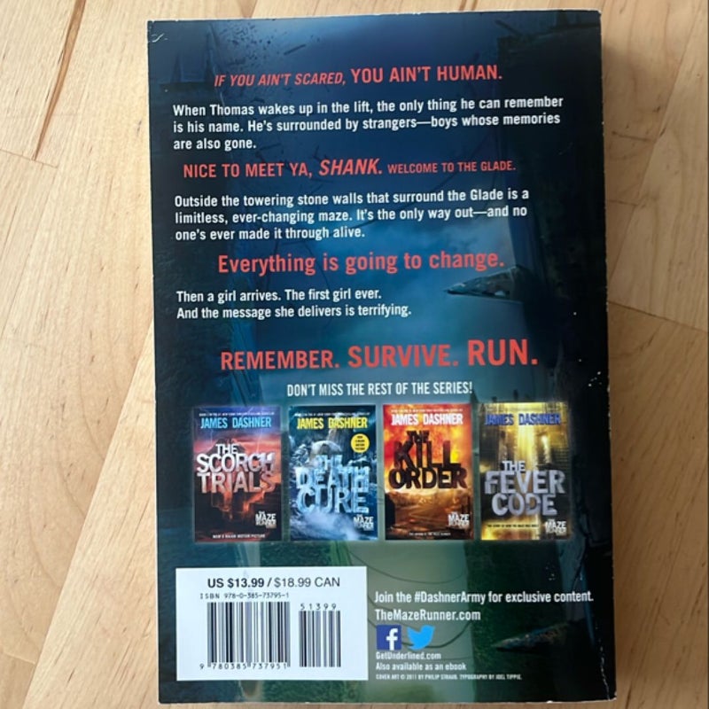 The Maze Runner (Maze Runner, Book One)