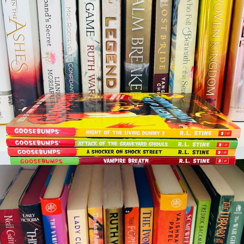Goosebumps 4 Book Bundle