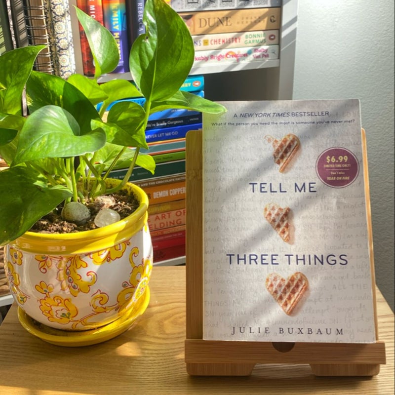 Tell Me Three Things