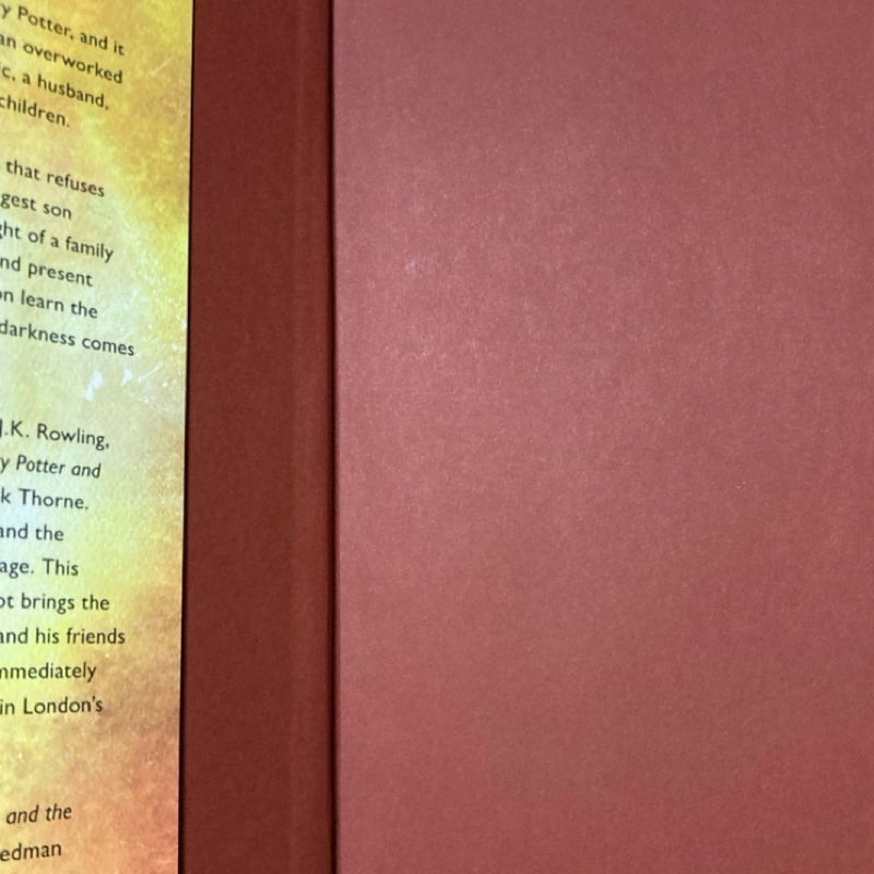 Harry Potter and the Cursed Child Parts One and Two (Special Rehearsal Edition Script)