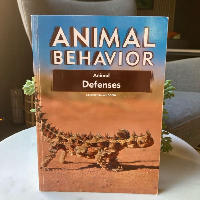 Animal Behavior Animal Defense