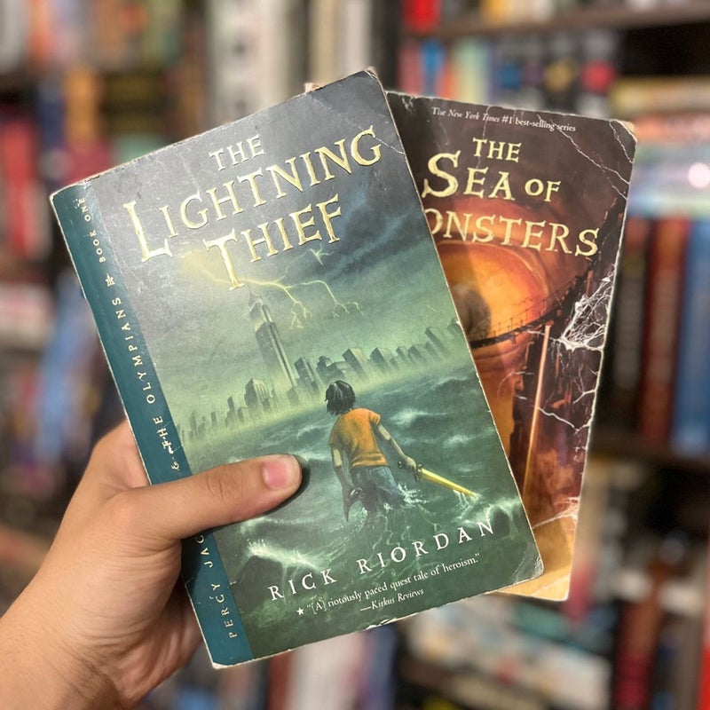 The Lightning Theif & The Sea of Monsters Bundle