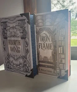 bookish box fourth wing and iron flame