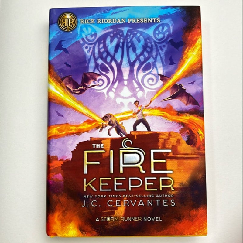 The Fire Keeper (a Storm Runner Novel, Book 2)