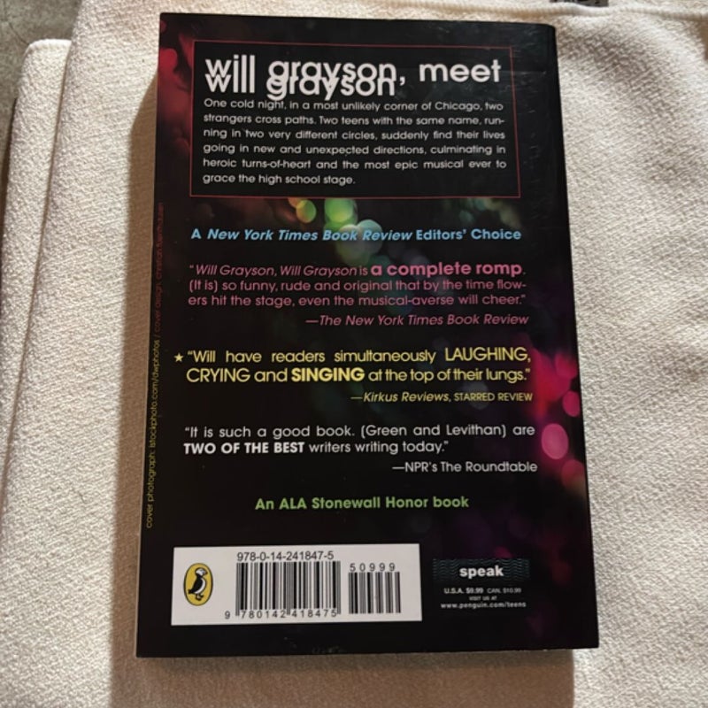Will Grayson, Will Grayson