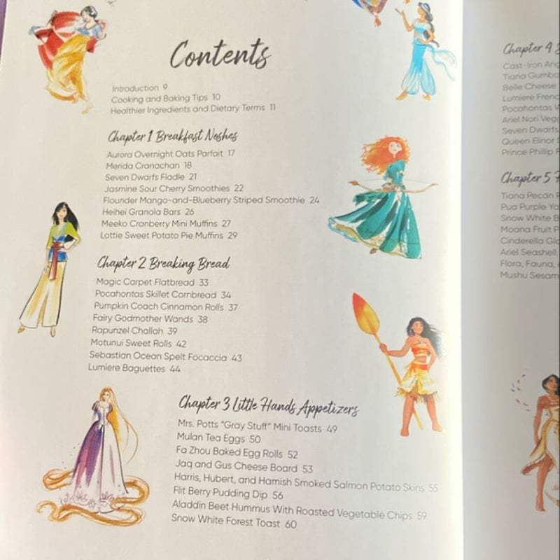 Disney Princess: Healthy Treats Cookbook (Kids Cookbook, Gifts for Disney Fans)