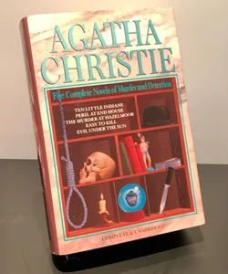 Agatha Christie (Omnibus of Ten Little Indians, Peril at End House, The Murder at Hazelmoor, Easy to Kill, Evil Under the Sun)
