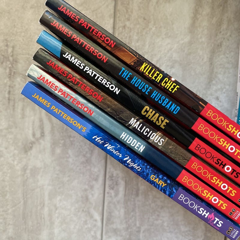 James Patterson Bookshots Lot (6 Books)