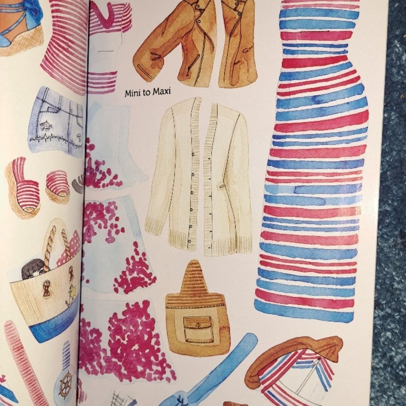 Fashion Stylist Book with 200 stickers 