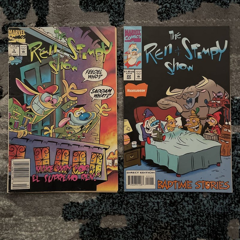 The Ren & Stimpy Show comic bundle