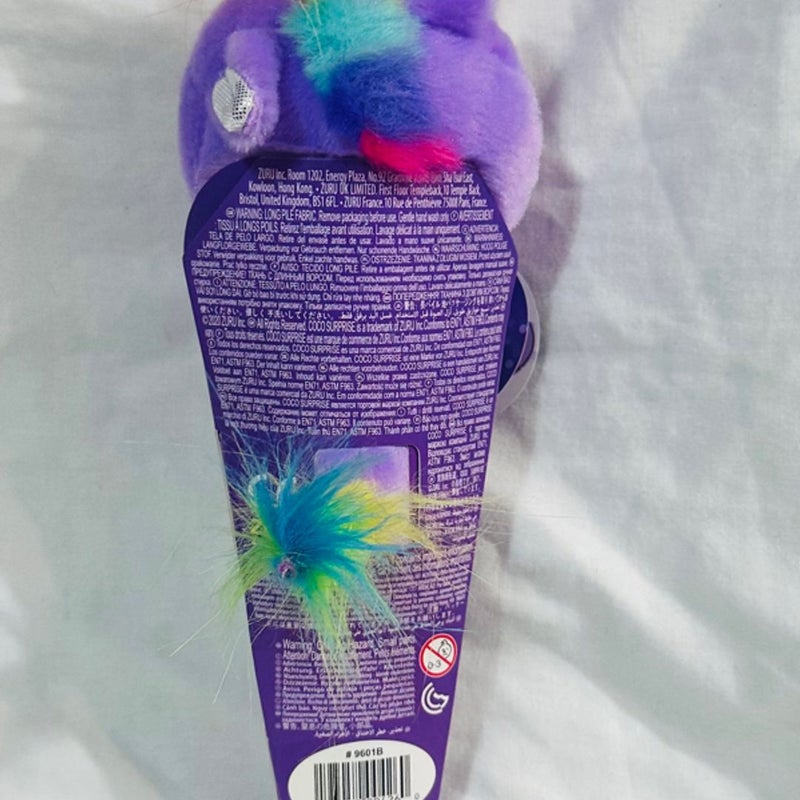 NWT! Zuru CoCo Cones Surprise Lola Purple Unicorn 