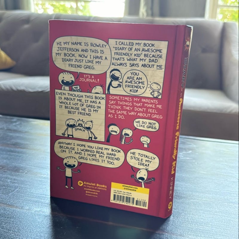 Diary of an Awesome Friendly Kid: Rowley Jefferson's Journal