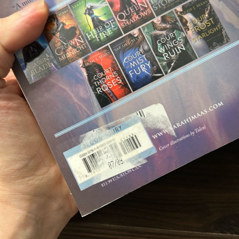 Throne of Glass by Sarah J Maas OOP Cover