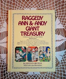 Vintage 90s Raggedy Ann and Andy Giant Treasury