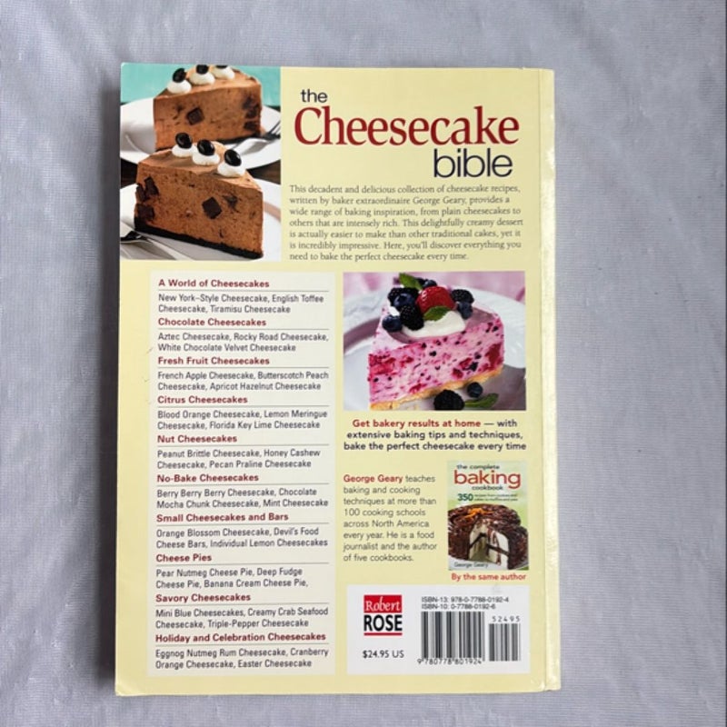 The Cheesecake Bible