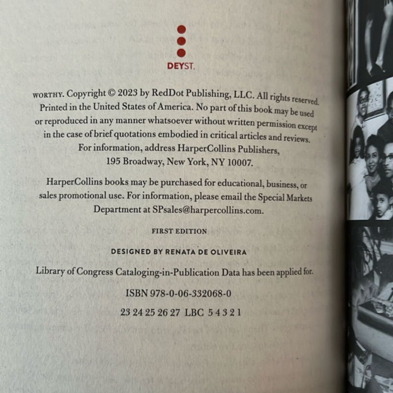 Worthy **SIGNED B&N Edition**
