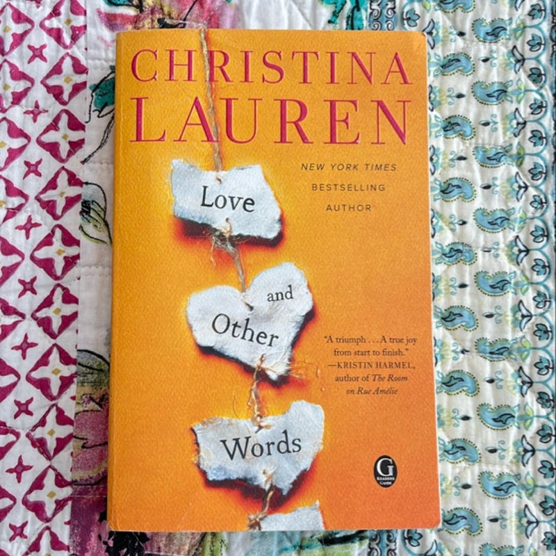 Love and Other Words