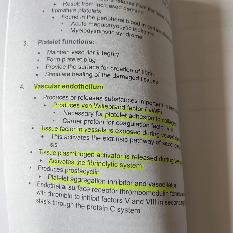 Coagulation and Hemostasis