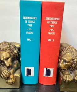 Remembrance of things past volume 1 and  2