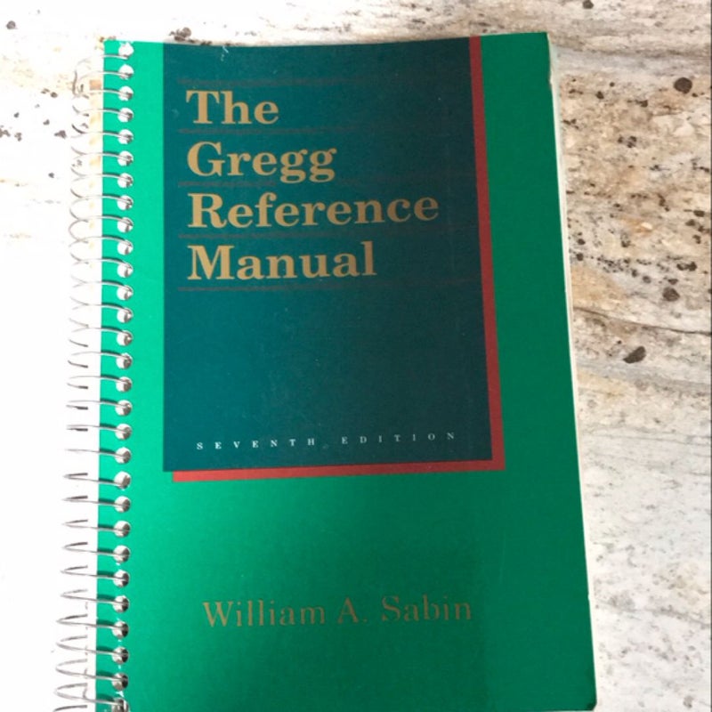 The Gregg Reference Manual