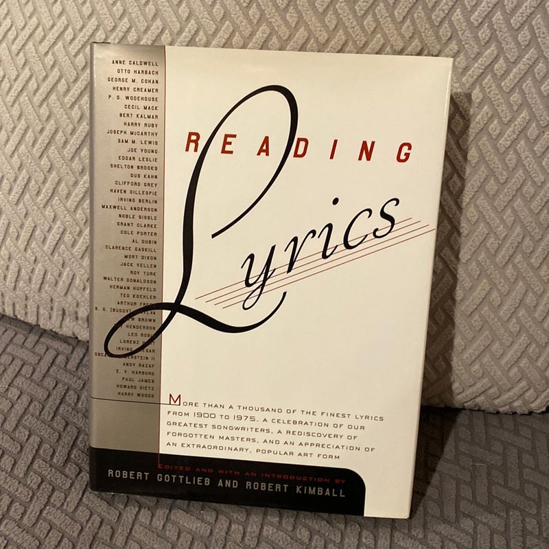 Reading Lyrics