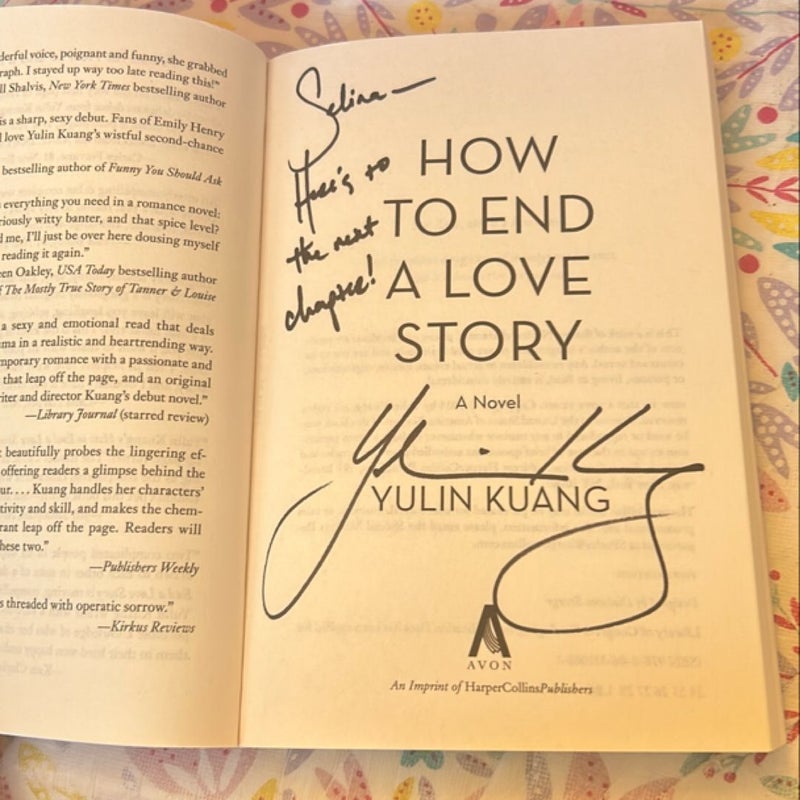 How to End a Love Story *Signed*