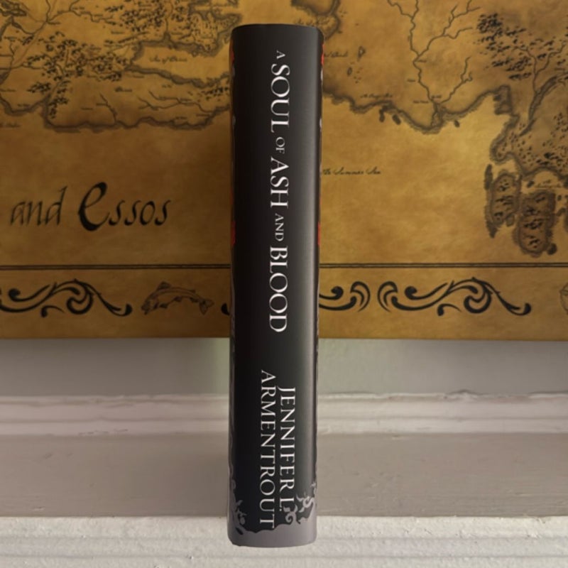 A Soul of Ash and Blood: Signed Barnes and Noble Edition