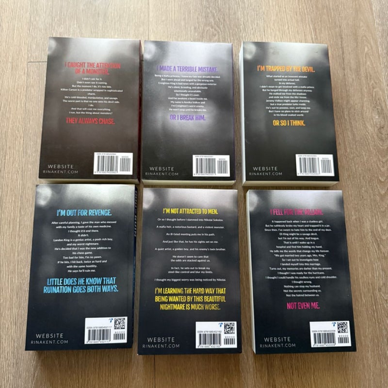 Legacy of Gods OOP paperbacks 1-6 