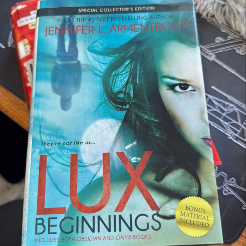 Lux: Beginnings (Obsidian and Onyx)