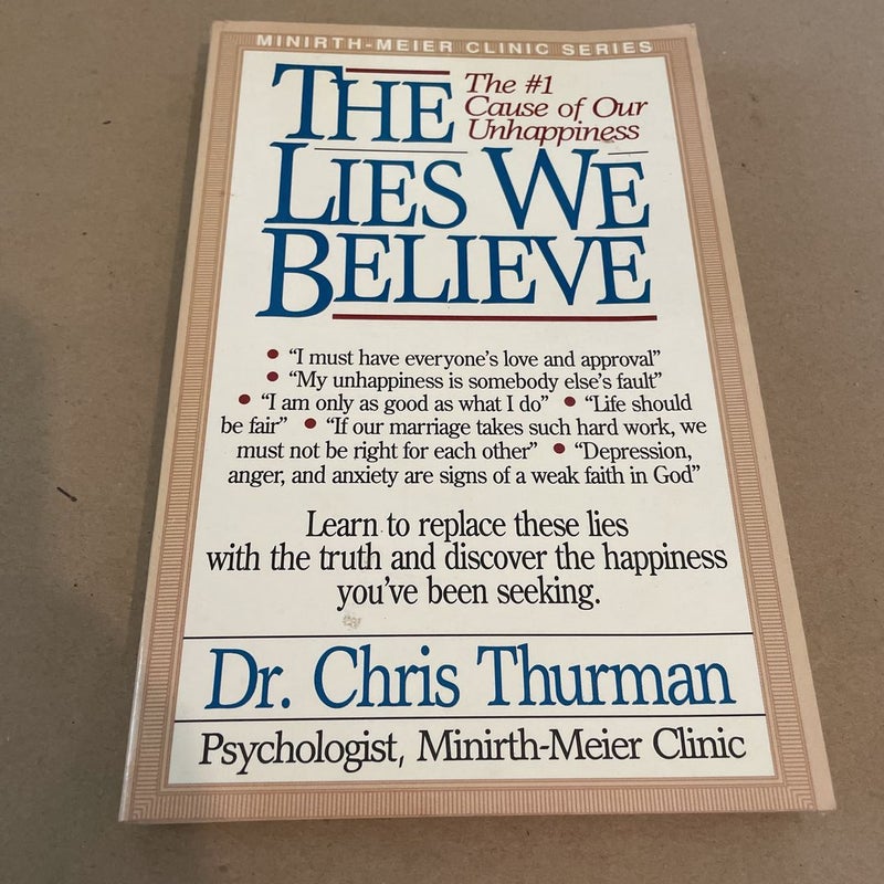 The Lies We Believe