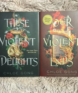 These Violent Delights (First Edition) and Our Violent Ends (B&N Exclusive)