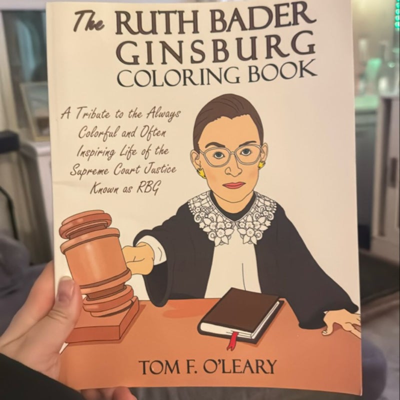 The Ruth Bader Ginsburg Coloring Book