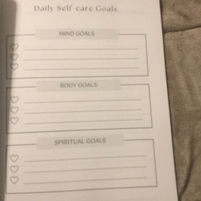 Self -Care Journal  for Women