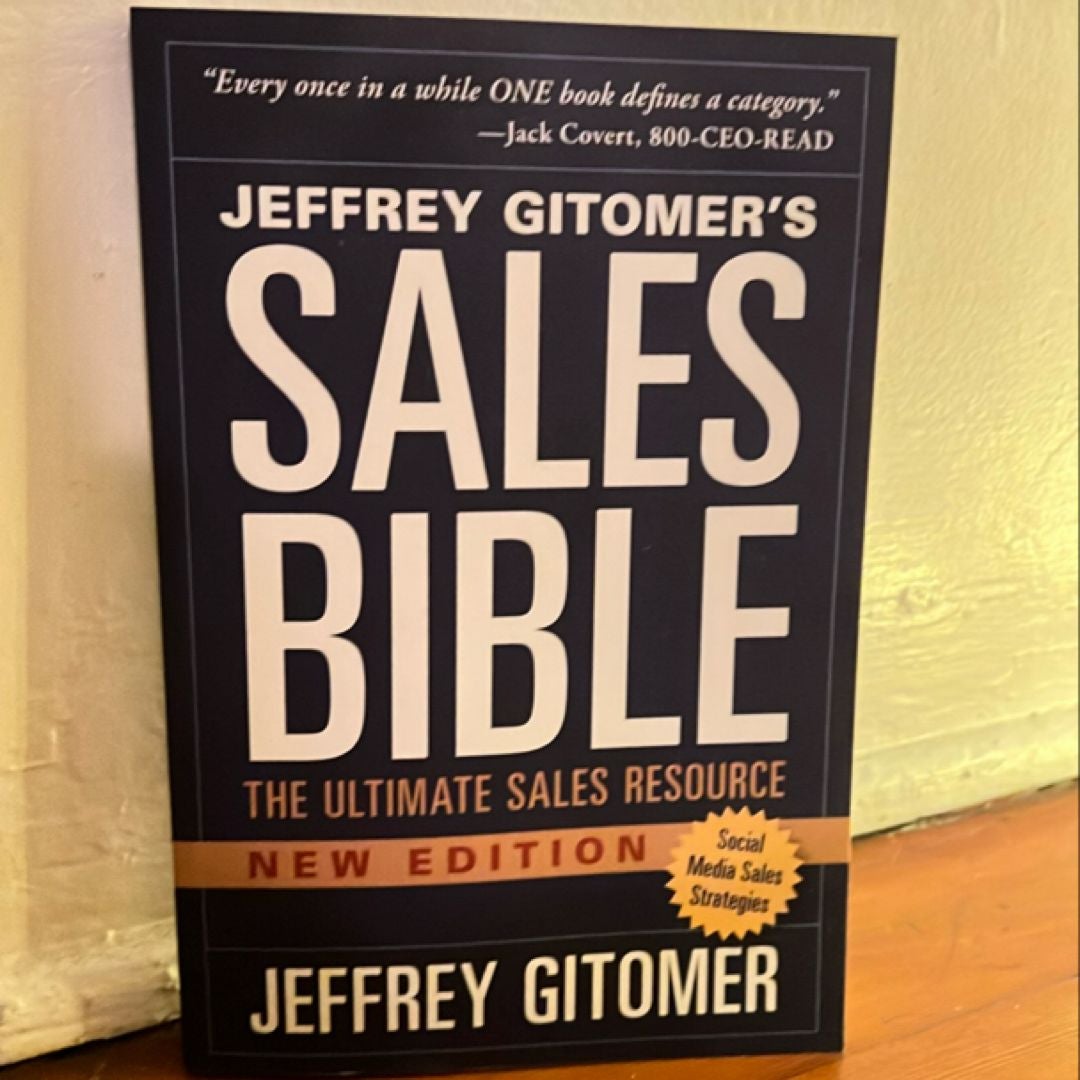 The Sales Bible, New Edition