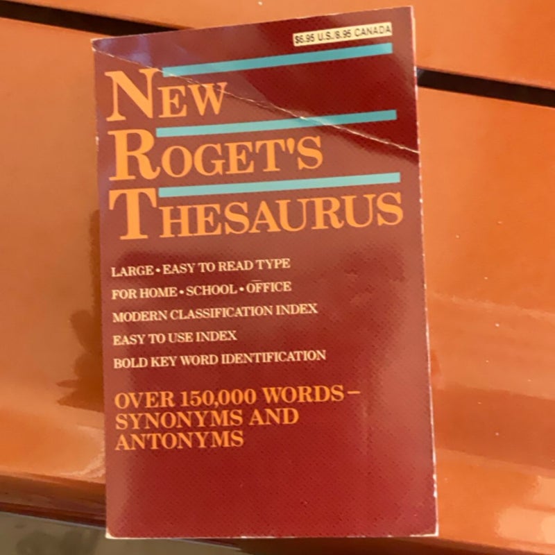 New Roger’s thesaurus