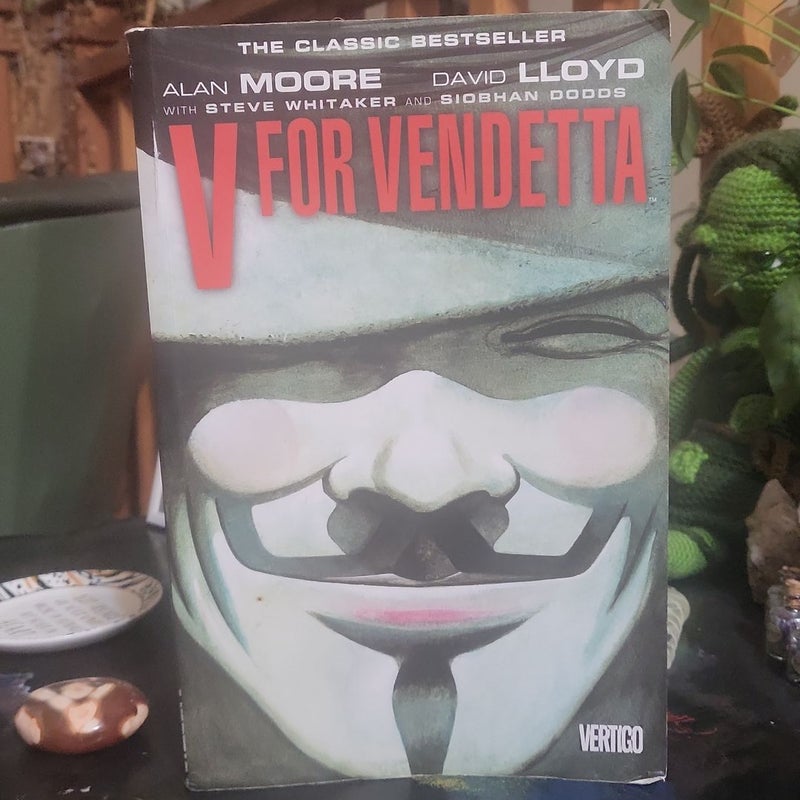 V for Vendetta by Alan Moore and David Lloyd  V for vendetta comic, V for  vendetta, Graphic novel