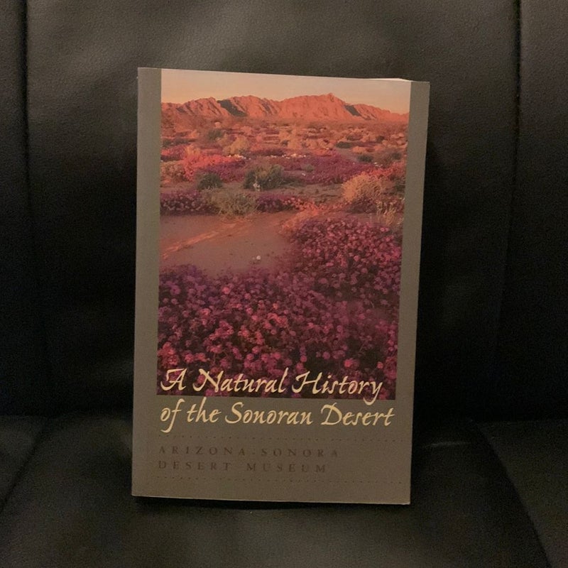 A Natural History of the Sonoran Desert