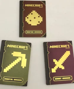 Set of 3 Minecraft books 
